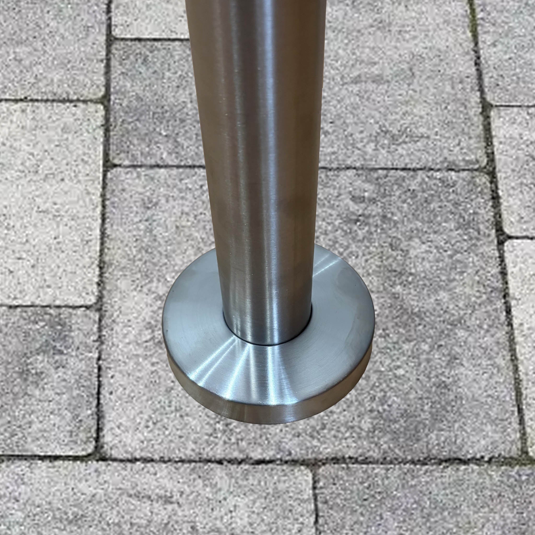 Pultaufsteller Edelstahl mit Wechselrahmen